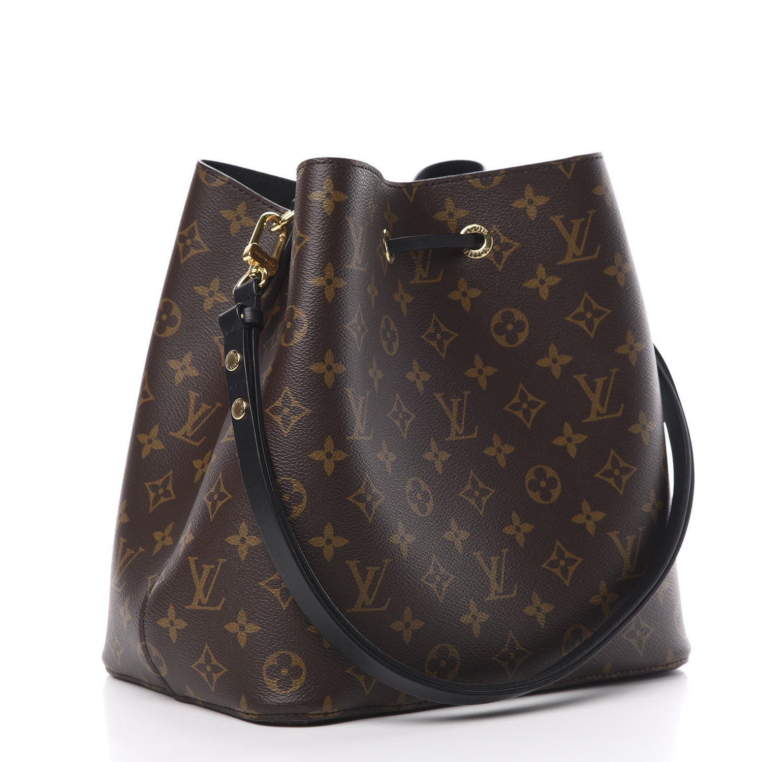 Louis Vuitton Monogram Neonoe MM Black 3 of 10