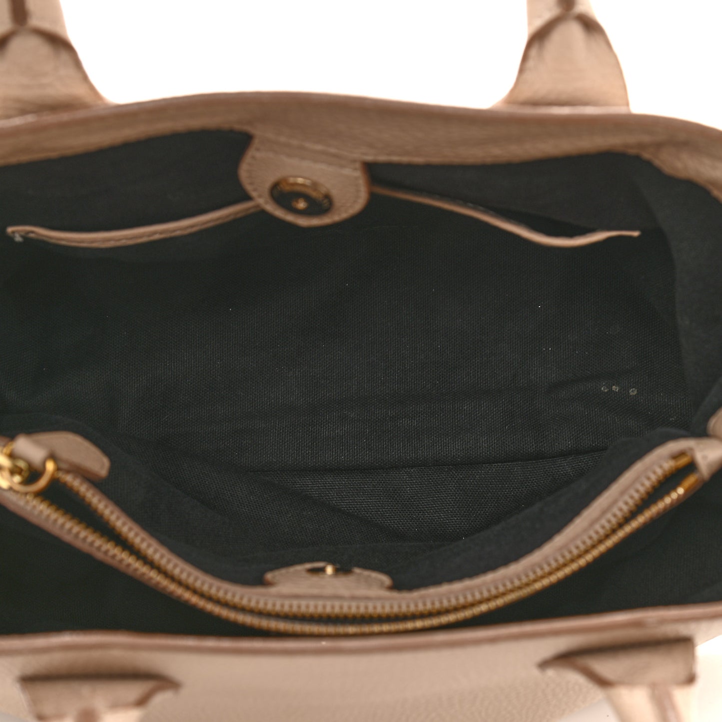 Derby Calfskin House Check Medium Banner Tote Beige