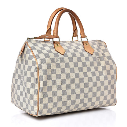 Louis Vuitton Damier Azur Speedy 30 3 of 15