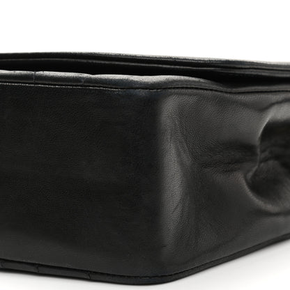 Chanel Lambskin Quilted Medium Single Flap Black 6 of 14