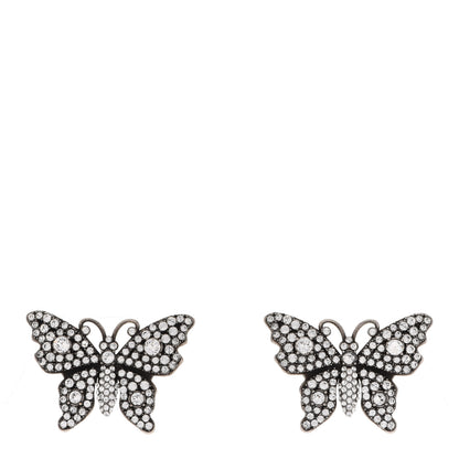 Gucci Crystal Butterfly Stud Earrings 1 of 4