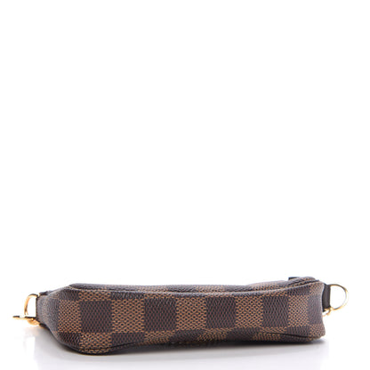 Louis Vuitton Damier Ebene Mini Pochette Accessories 4 of 9