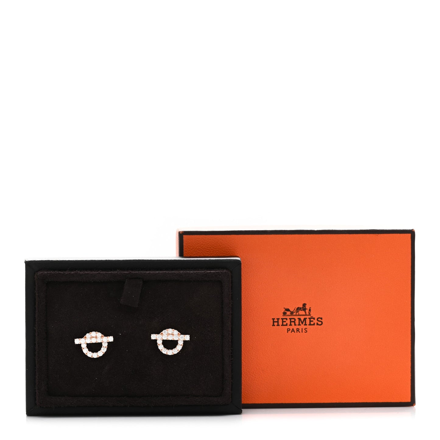 18K Rose Gold Diamond Finesse Earrings