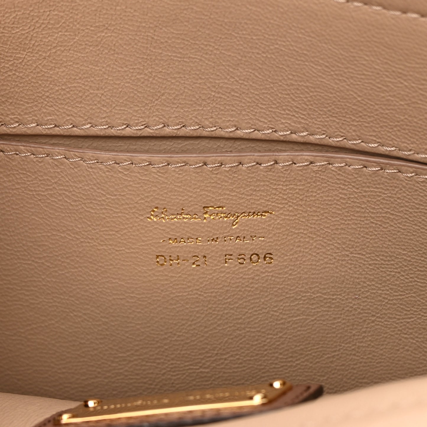 Calfskin Sofia Shoulder Bag New Moka