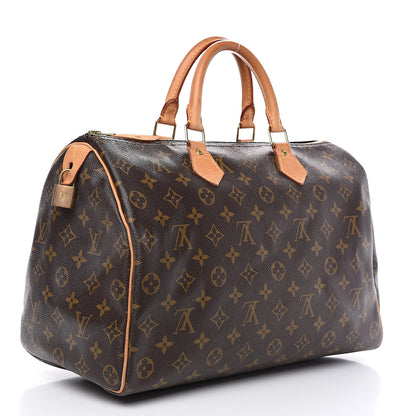 Louis Vuitton Monogram Speedy 35 2 of 11