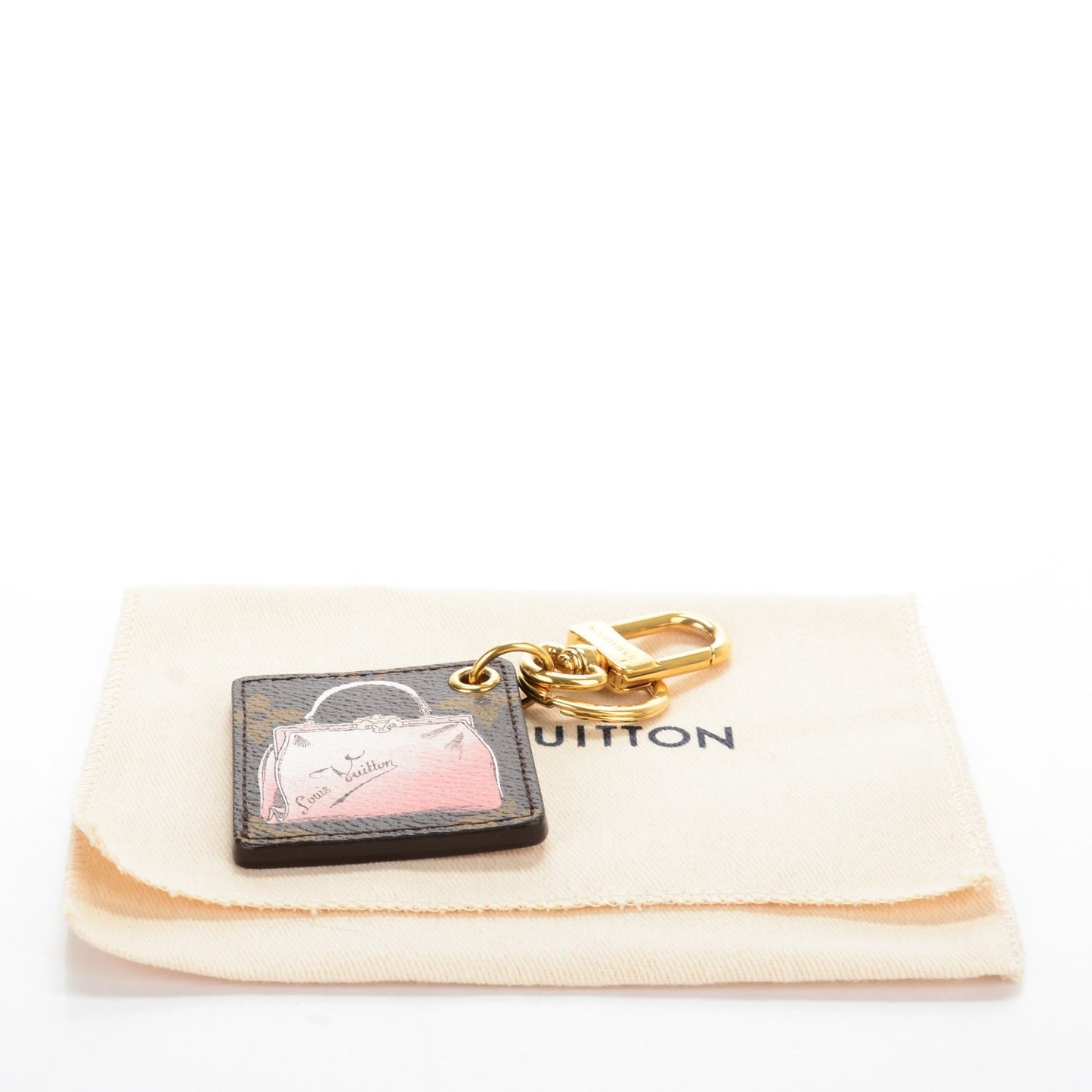 Monogram Affiche Bag Charm Key Ring