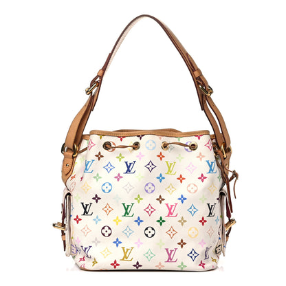 Louis Vuitton Monogram Multicolor Petit Noe White 1 of 14