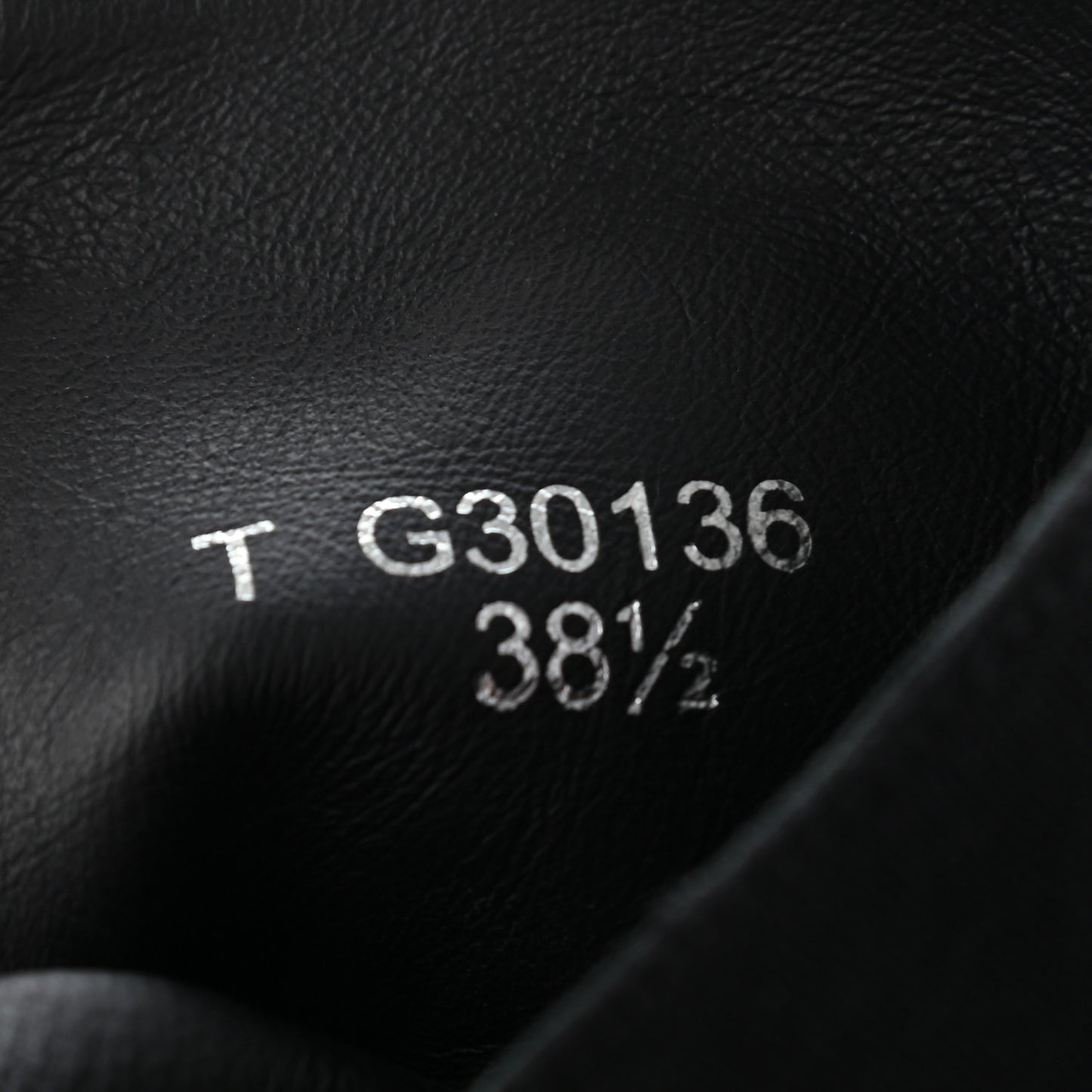 Jersey Lace Up High Top Sneakers 38.5 Black