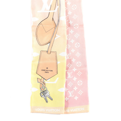 Louis Vuitton Silk Monogram Gradient By The Pool Bandeau Pink 2 of 3