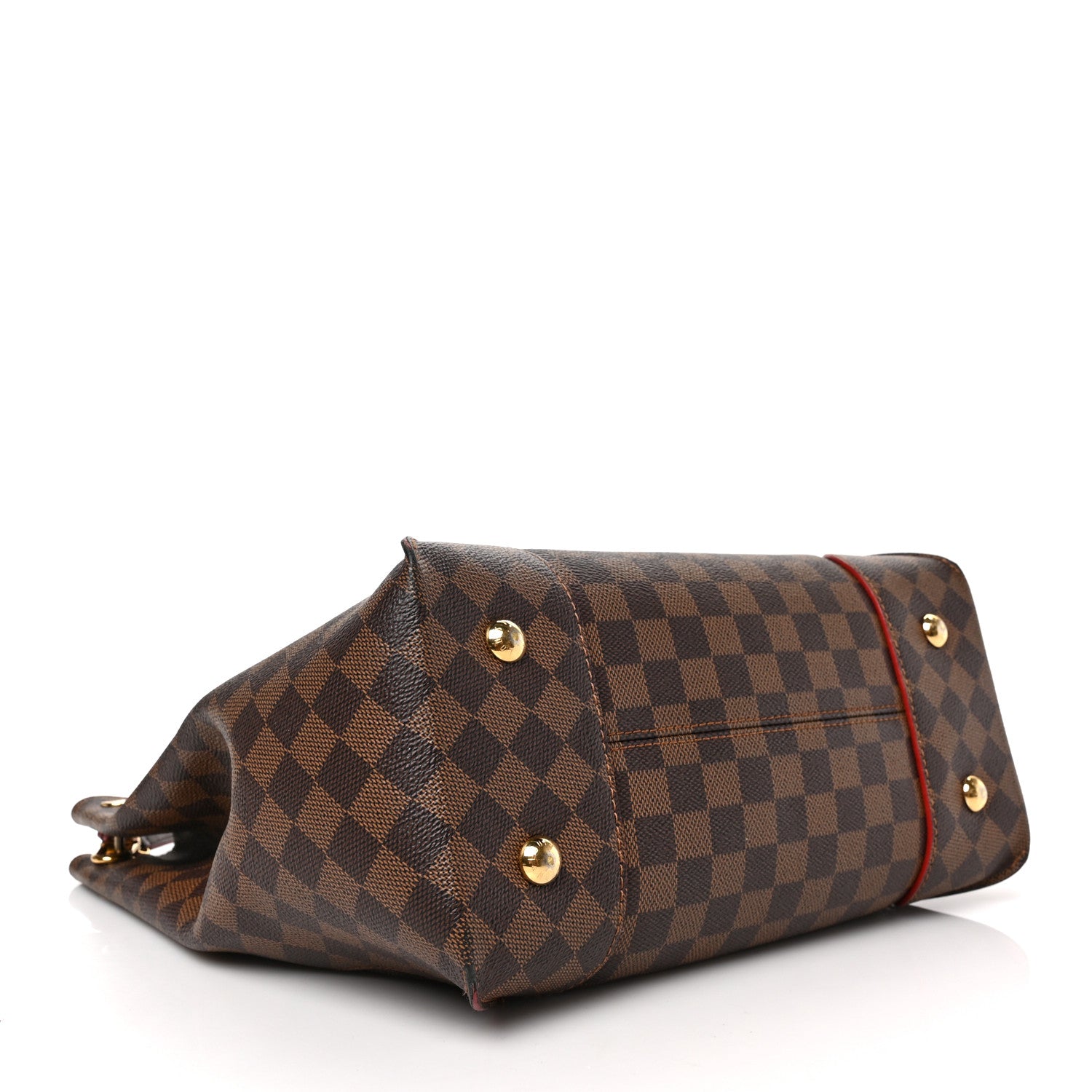 Louis Vuitton Damier Ebene Caissa Hobo Cherry 4 of 12