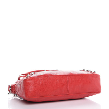 Balenciaga Agneau Giant 12 Silver Hardware Town Rouge Coquelicot 4 of 7