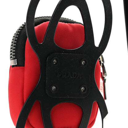 Prada Tessuto Nylon Pocket Smartphone Case Rosso 6 of 8