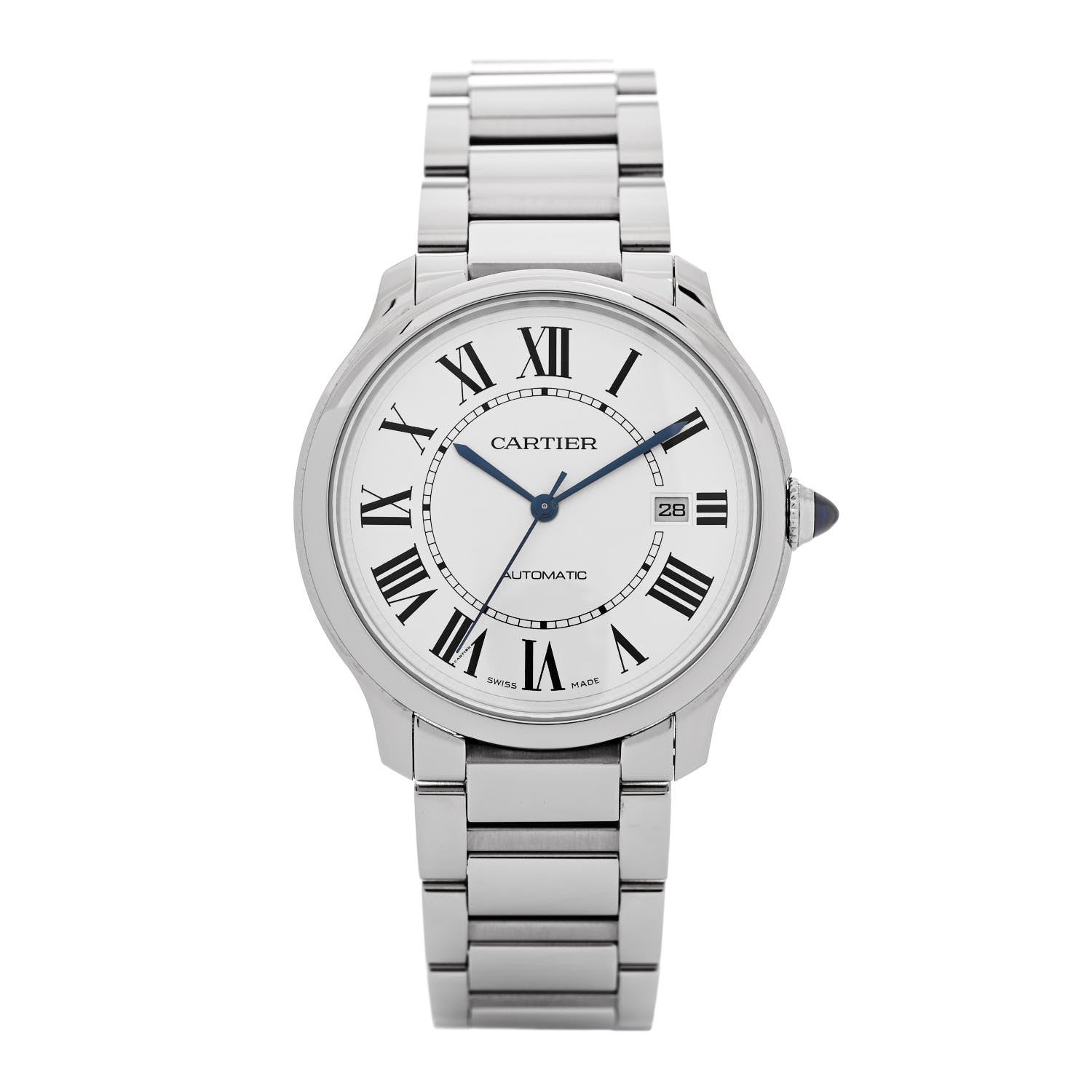 Cartier Stainless Steel 40mm Ronde Must de Cartier Automatic Watch 1 of 5