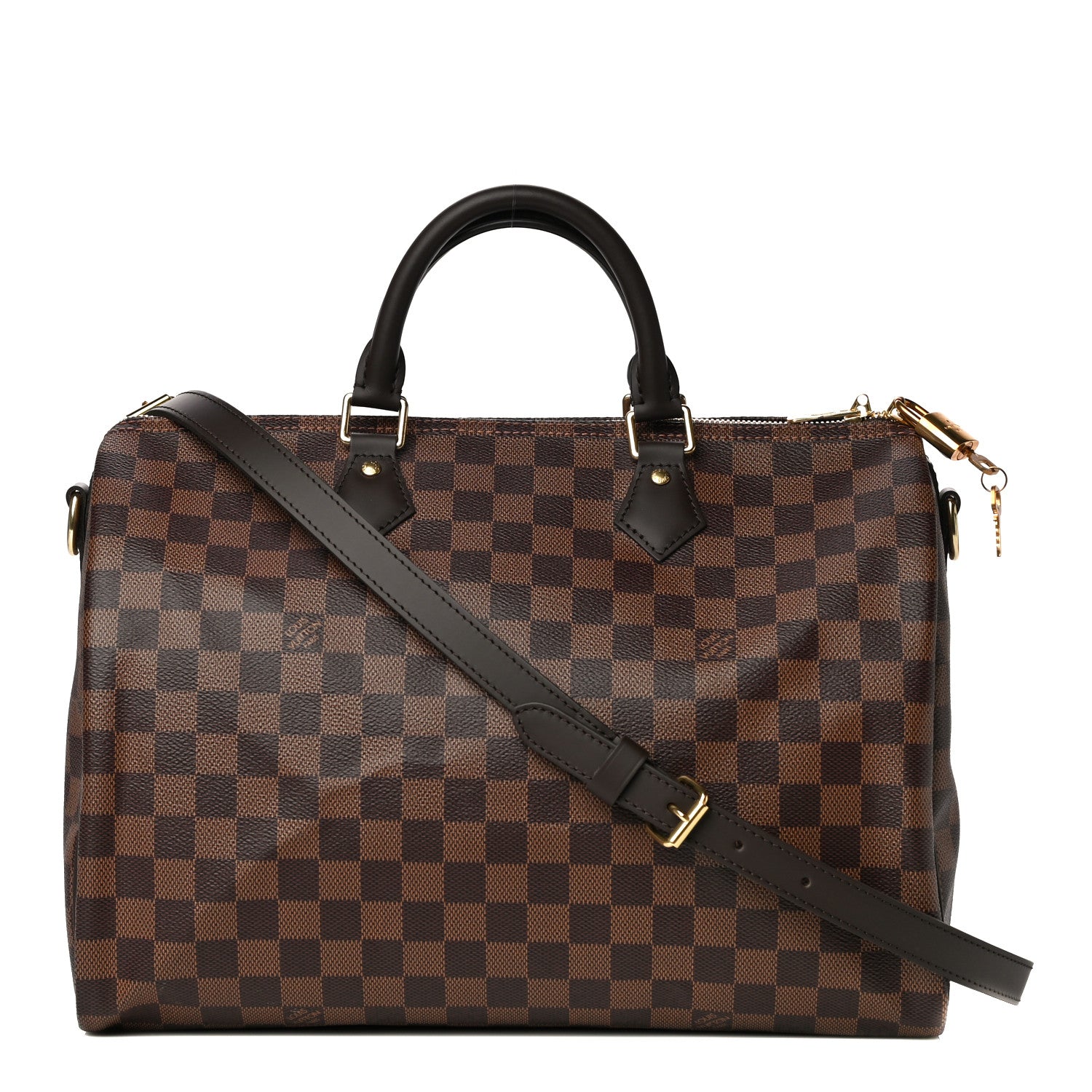 Louis Vuitton Damier Ebene Speedy Bandouliere 35 1 of 13