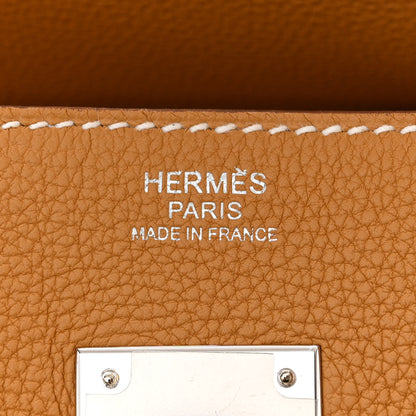 Hermes Togo BIRKIN 30 Natural Sable 6 of 11