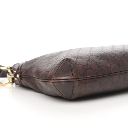 Gucci Guccissima Creole Hobo Chocolate 9 of 10
