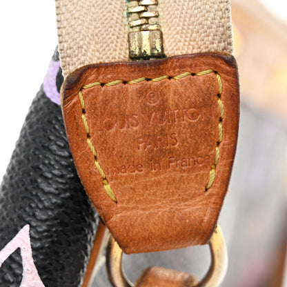 Louis Vuitton Monogram Multicolor Pochette Accessories Black 6 of 12