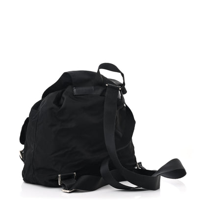 Prada Nylon Vela Medium Backpack Black 3 of 12