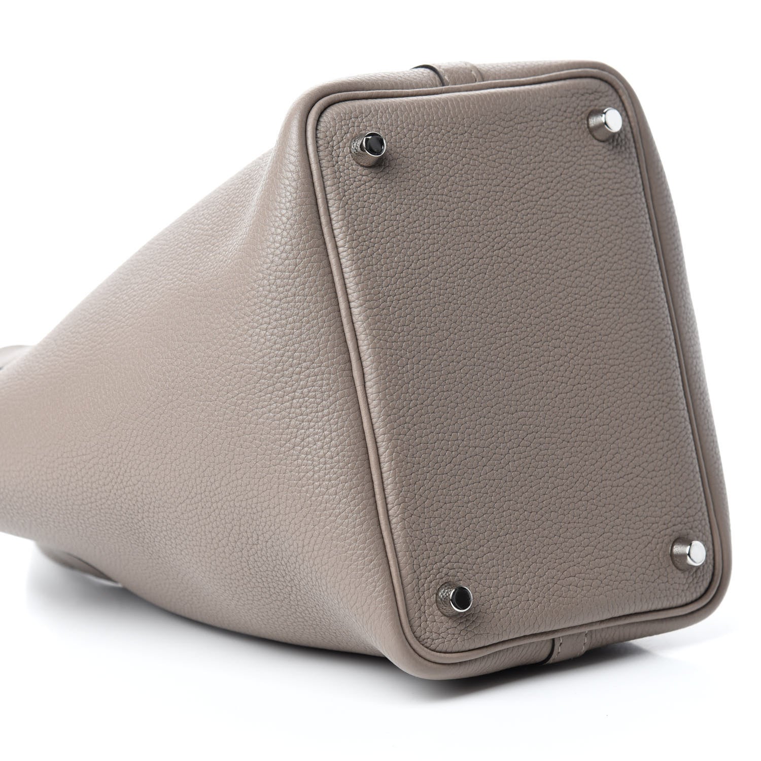 Hermes Taurillon Maurice Picotin Lock 18 PM Gris Asphalte 6 of 11