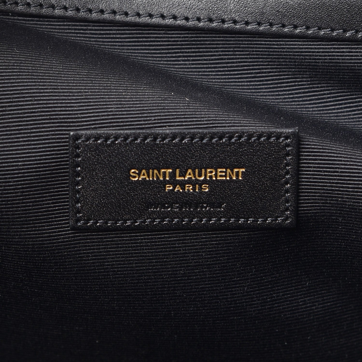 Saint Laurent Coated Canvas Large Shopping Tote Lino Nero Black 6 of 8
