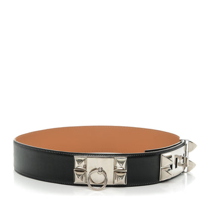 Hermes Box Collier De Chien CDC Belt 75 Black 1 of 7