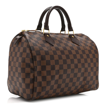 Louis Vuitton Damier Ebene Speedy 30 3 of 10
