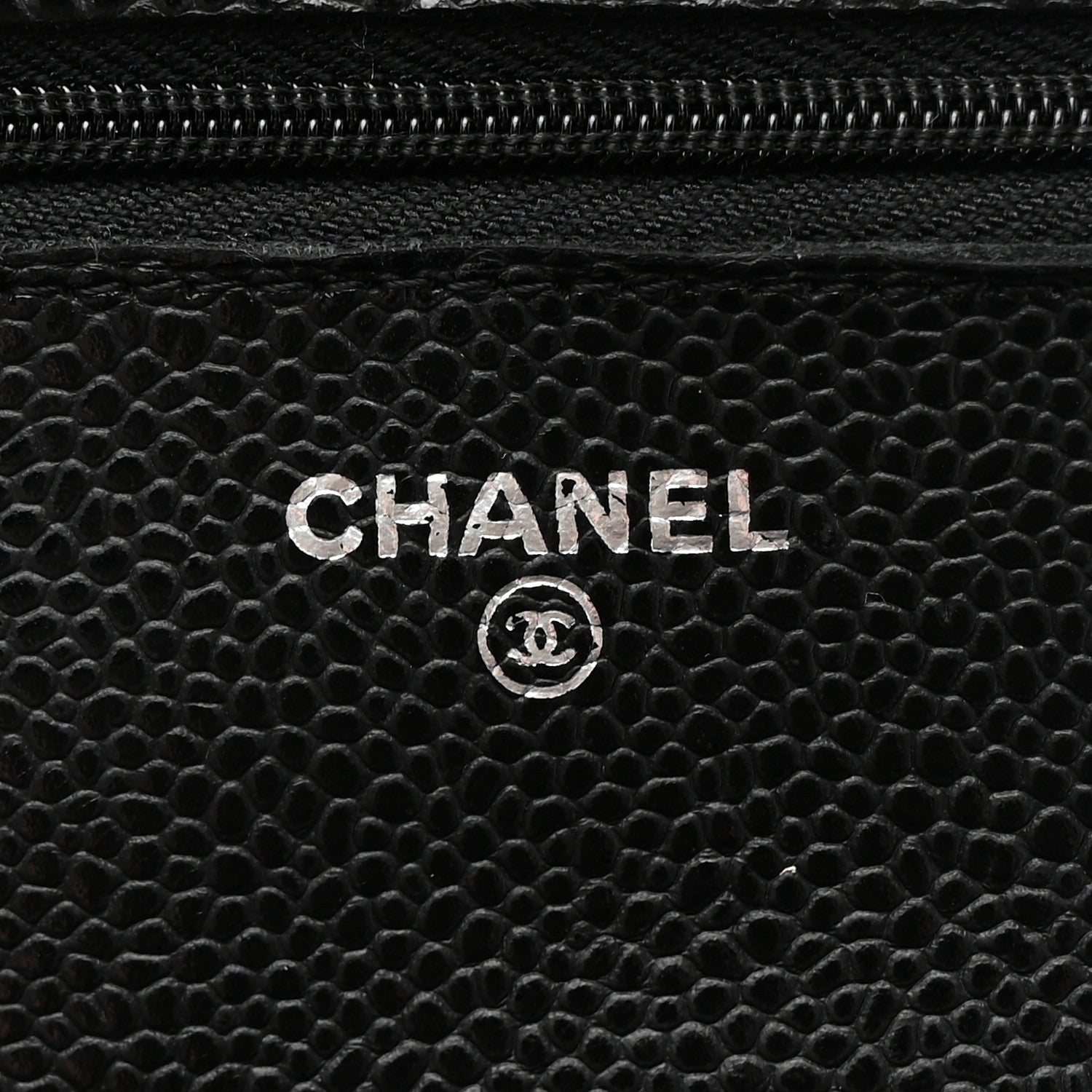 Chanel Caviar Quilted Wallet on Chain WOC Black 6 of 12