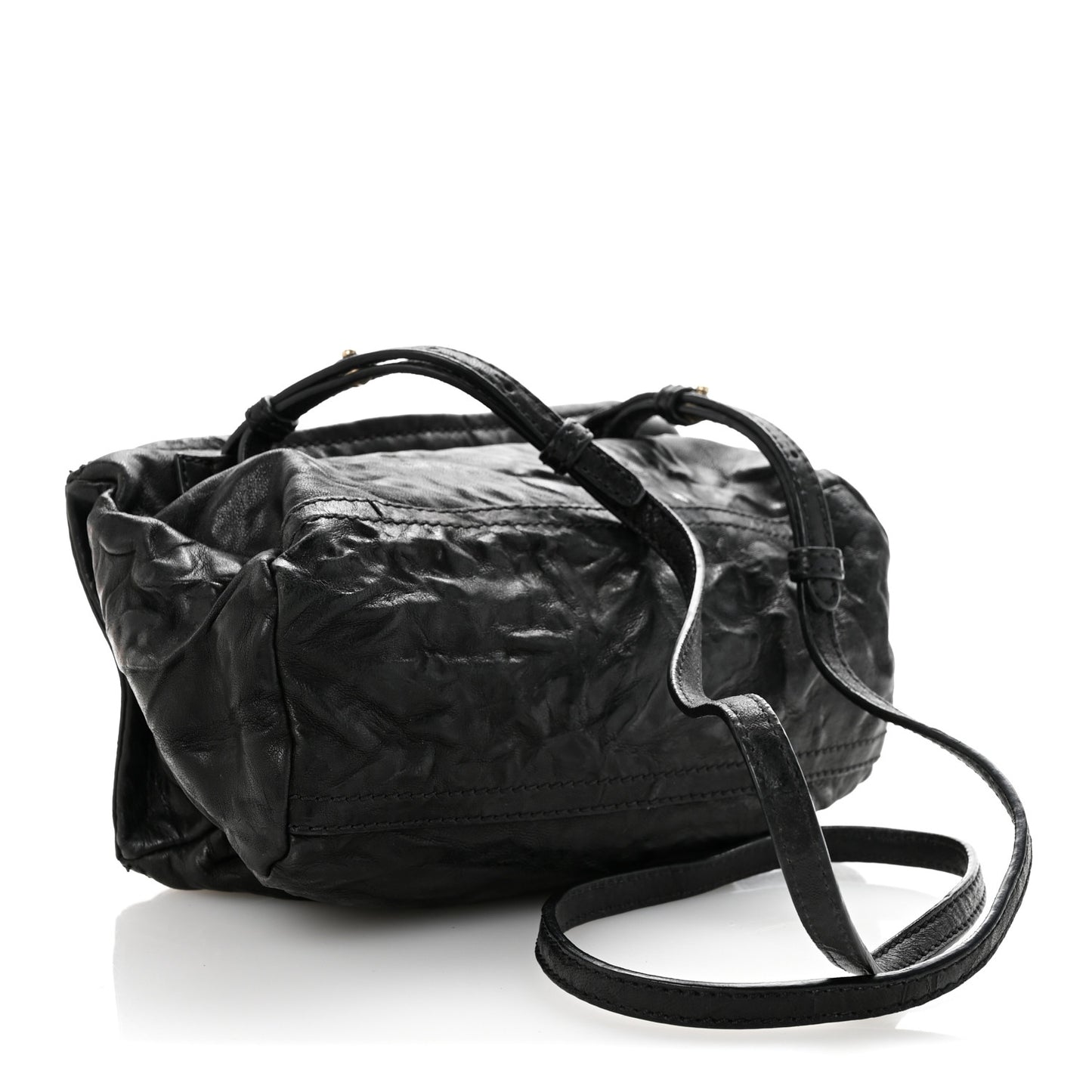 Tumbled Sheepskin Mini Pandora Black