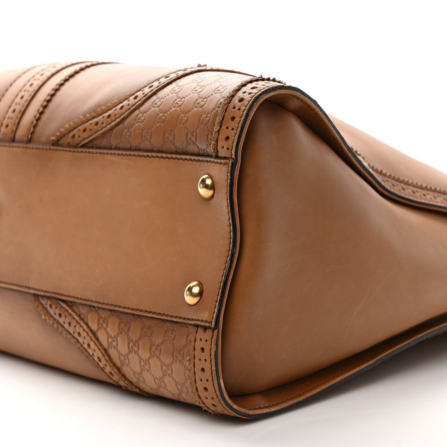 Calfskin Duilio Brogue Hobo Honey
