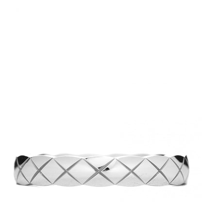 Chanel 18K White Gold Mini Coco Crush Ring 48 4.5 1 of 5
