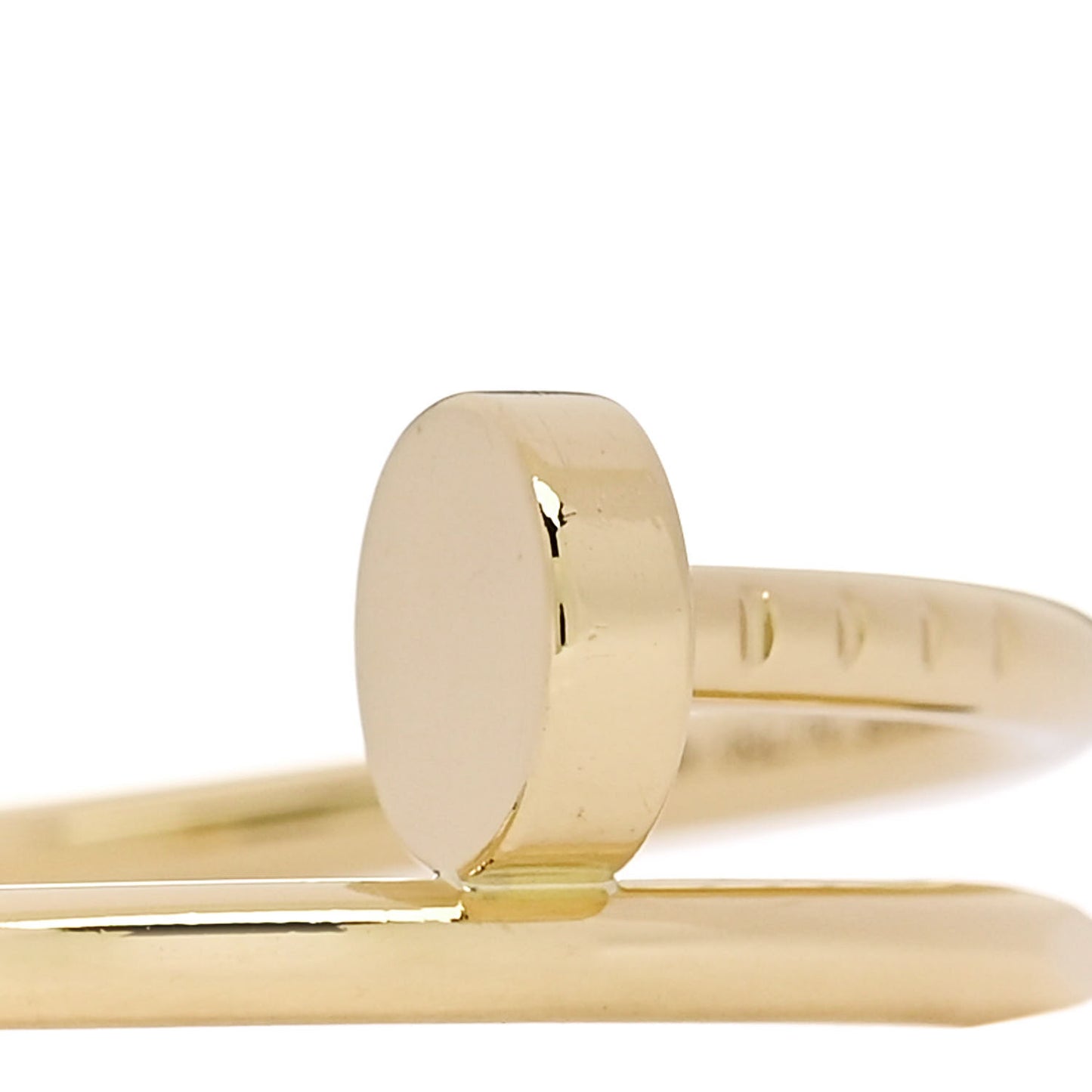 18K Yellow Gold Small Juste Un Clou Ring 55 7.25