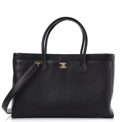Chanel Calfskin XL Cerf Tote Black 1 of 10