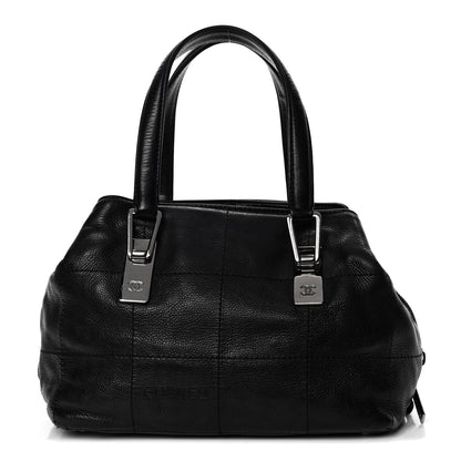 Chanel Caviar Square Stitched Medium Tote Black 1 of 5