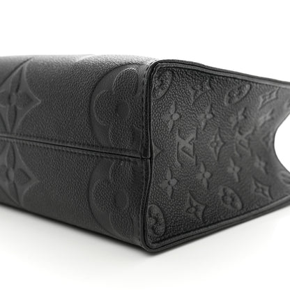 Louis Vuitton Empreinte Monogram Giant Onthego PM Black 9 of 9