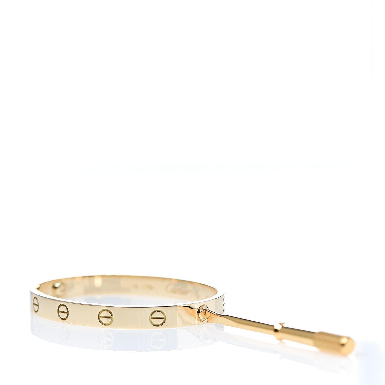 Cartier 18K Yellow Gold LOVE Bracelet 16 4 of 4