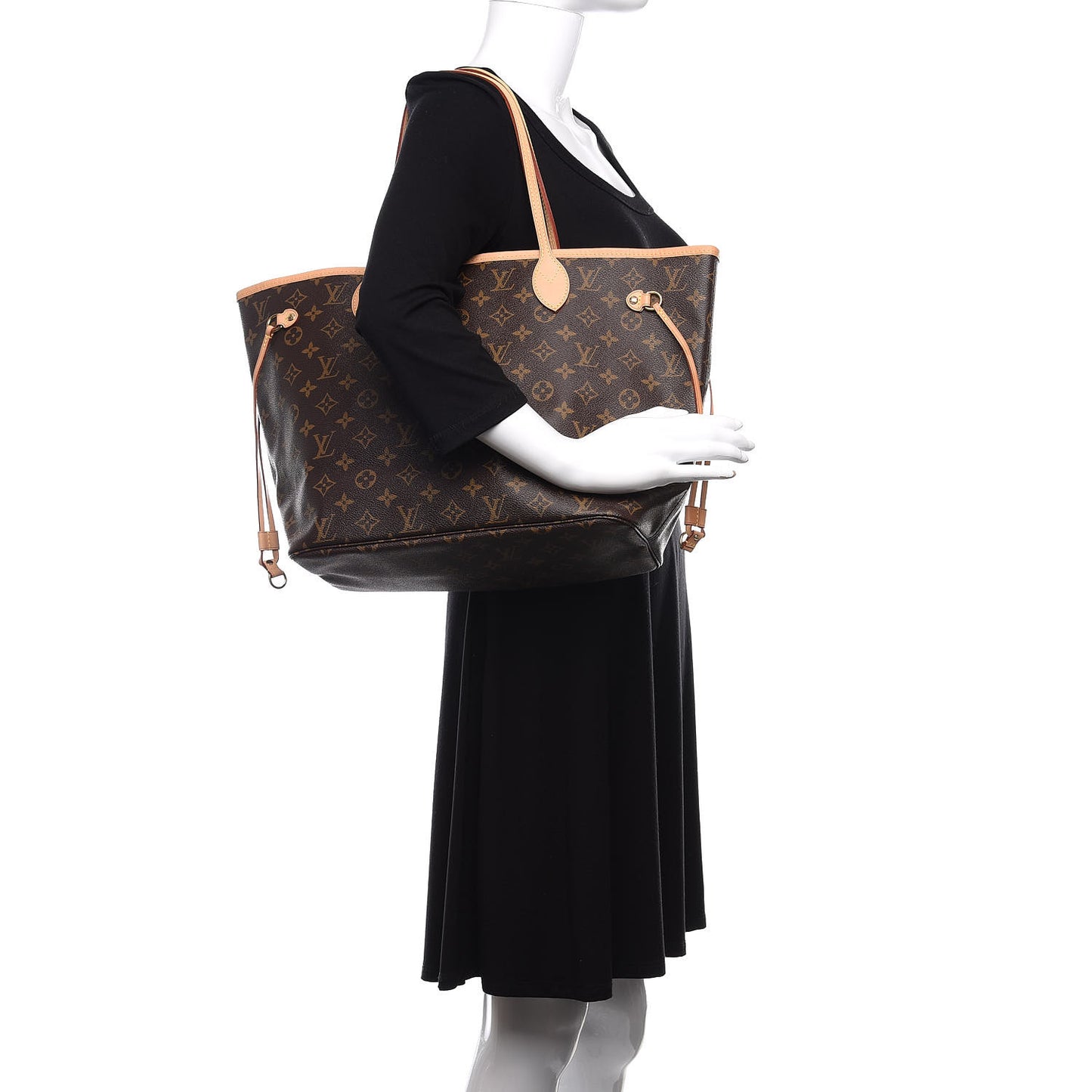 Monogram Neo Neverfull MM Cherry