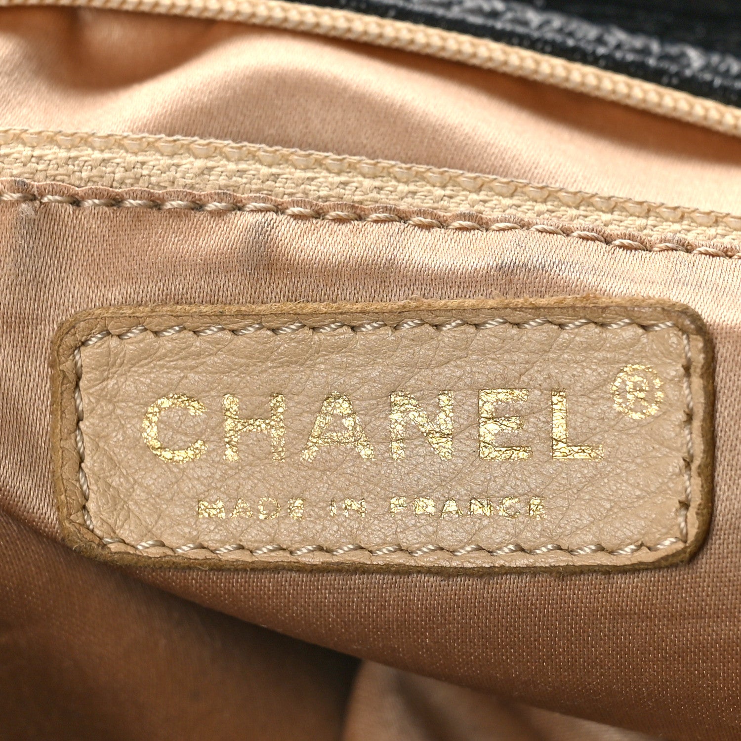 Chanel Vinyl XL Rock and Chain Flap Black 6 of 11