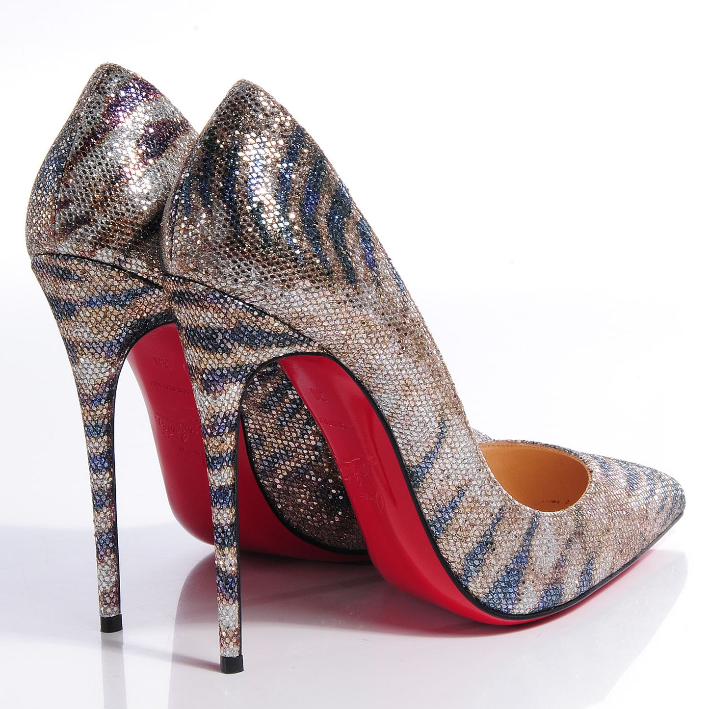 Pigalle Follies Glitter Sirene 120 Pumps 38