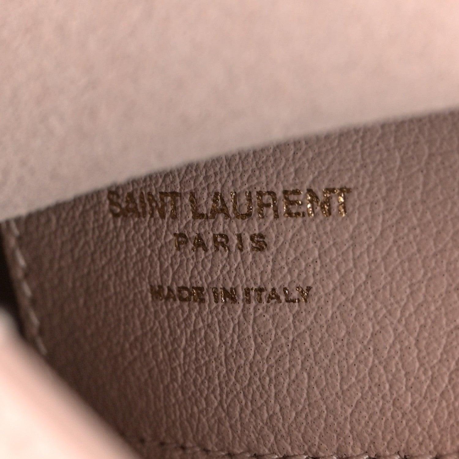 Saint Laurent Calfskin Large Shopping Tote Pale Blush 7 of 17