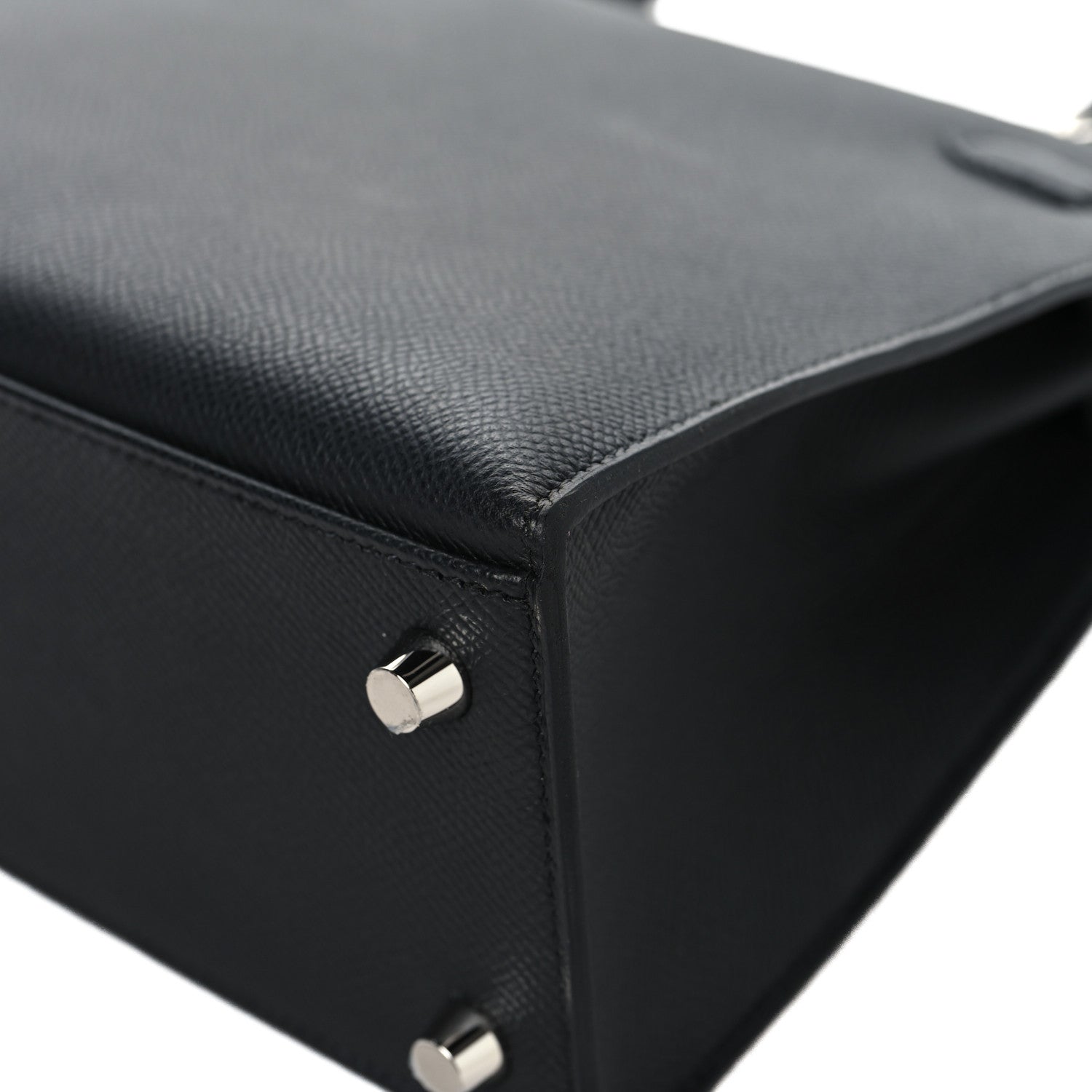 Hermes Epsom Kelly Sellier 25 Black 12 of 13