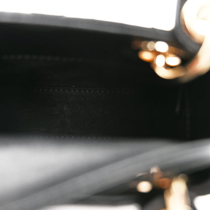 Christian Dior Lambskin Cannage Micro Lady Dior Black 5 of 9