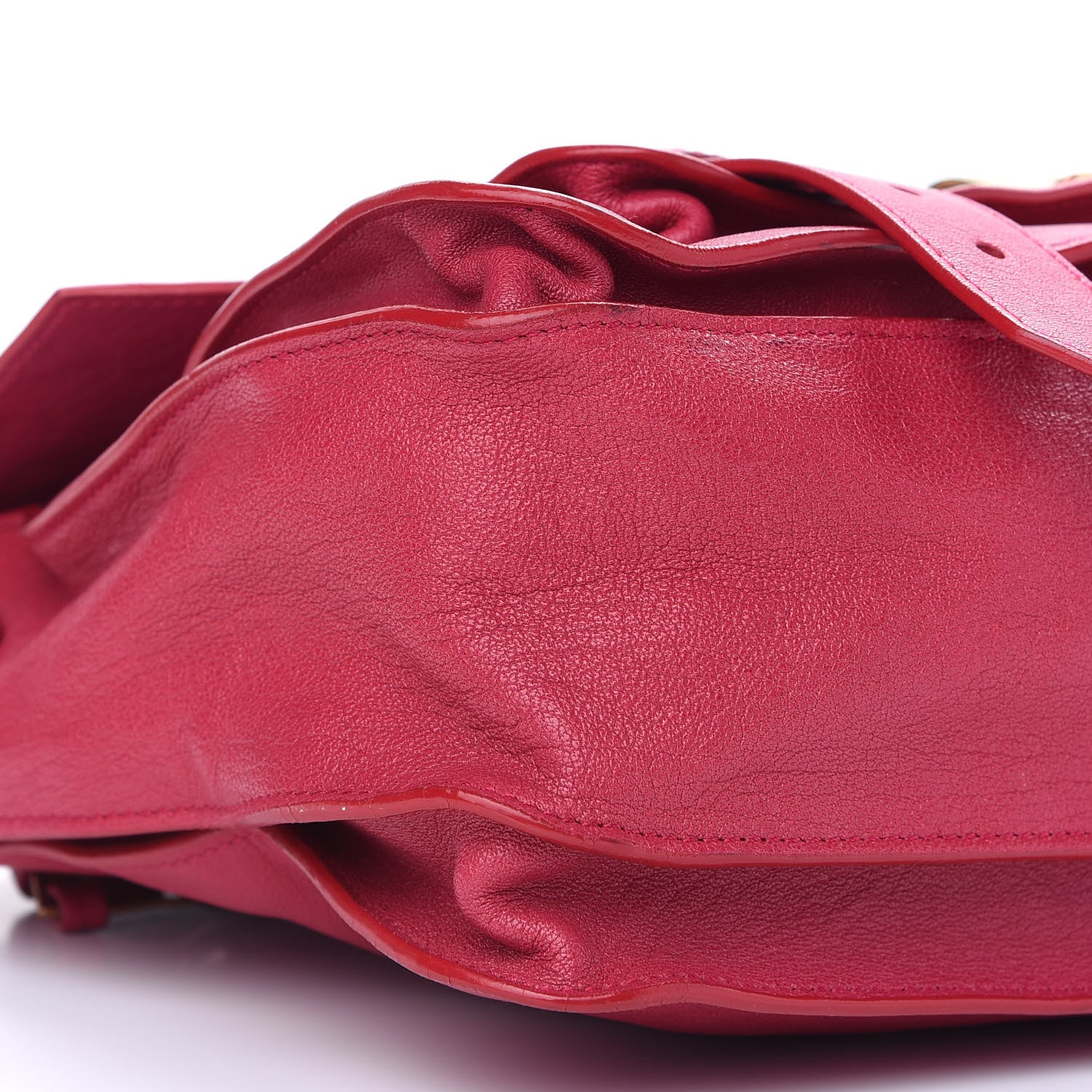 Proenza Schouler Lambskin Medium PS1 Satchel Raspberry 7 of 8