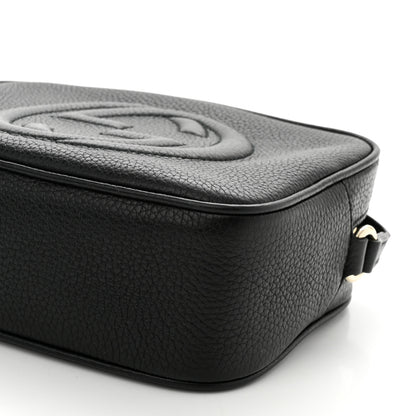 Gucci Pebbled Calfskin Small Soho Disco Bag Black 10 of 10
