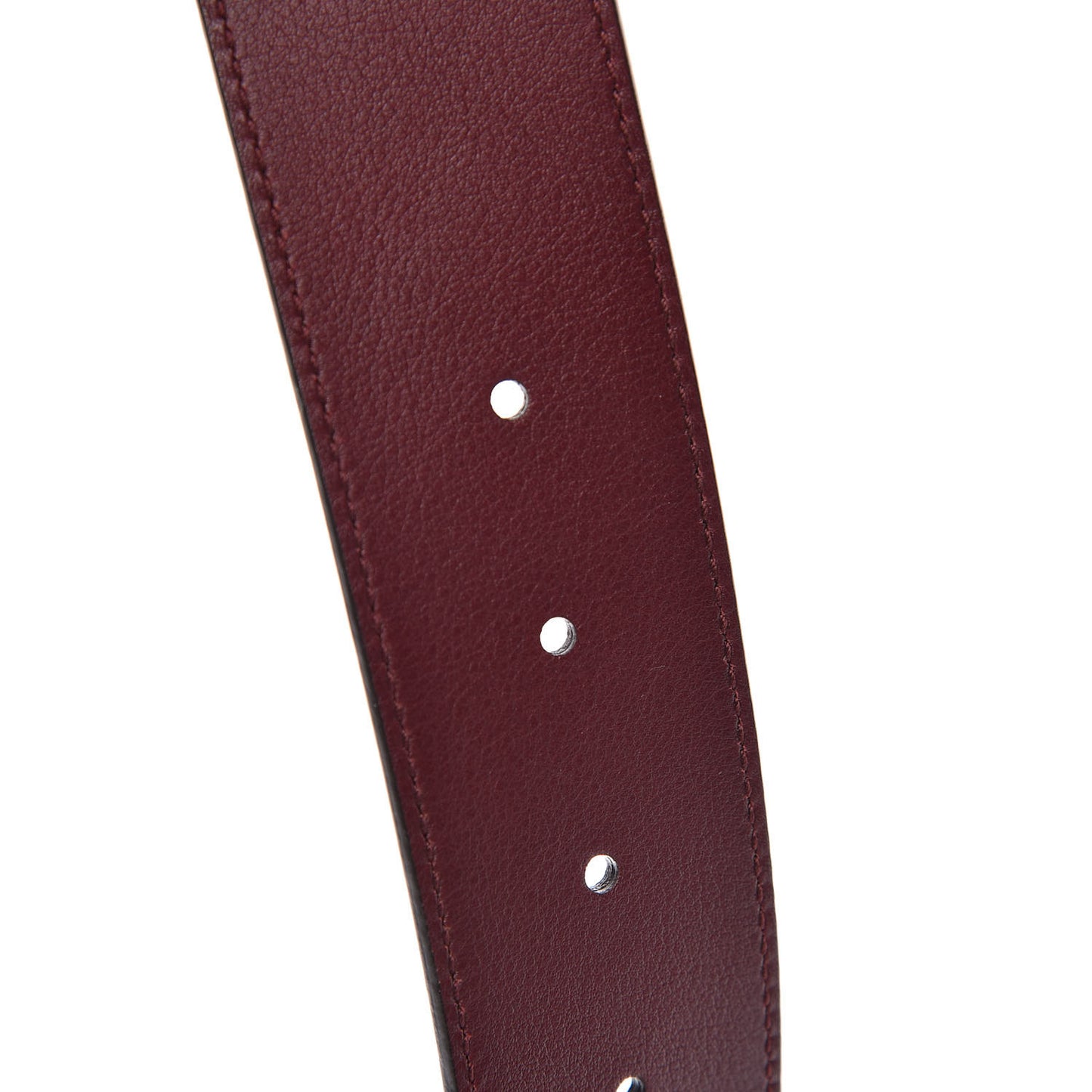 Moon Calfskin Nickel Double G 40mm Belt 90 36 Strong Red