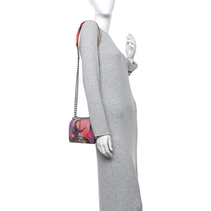 Chanel Lambskin Quilted Small Flower Power Boy Flap Multicolor 2 of 12