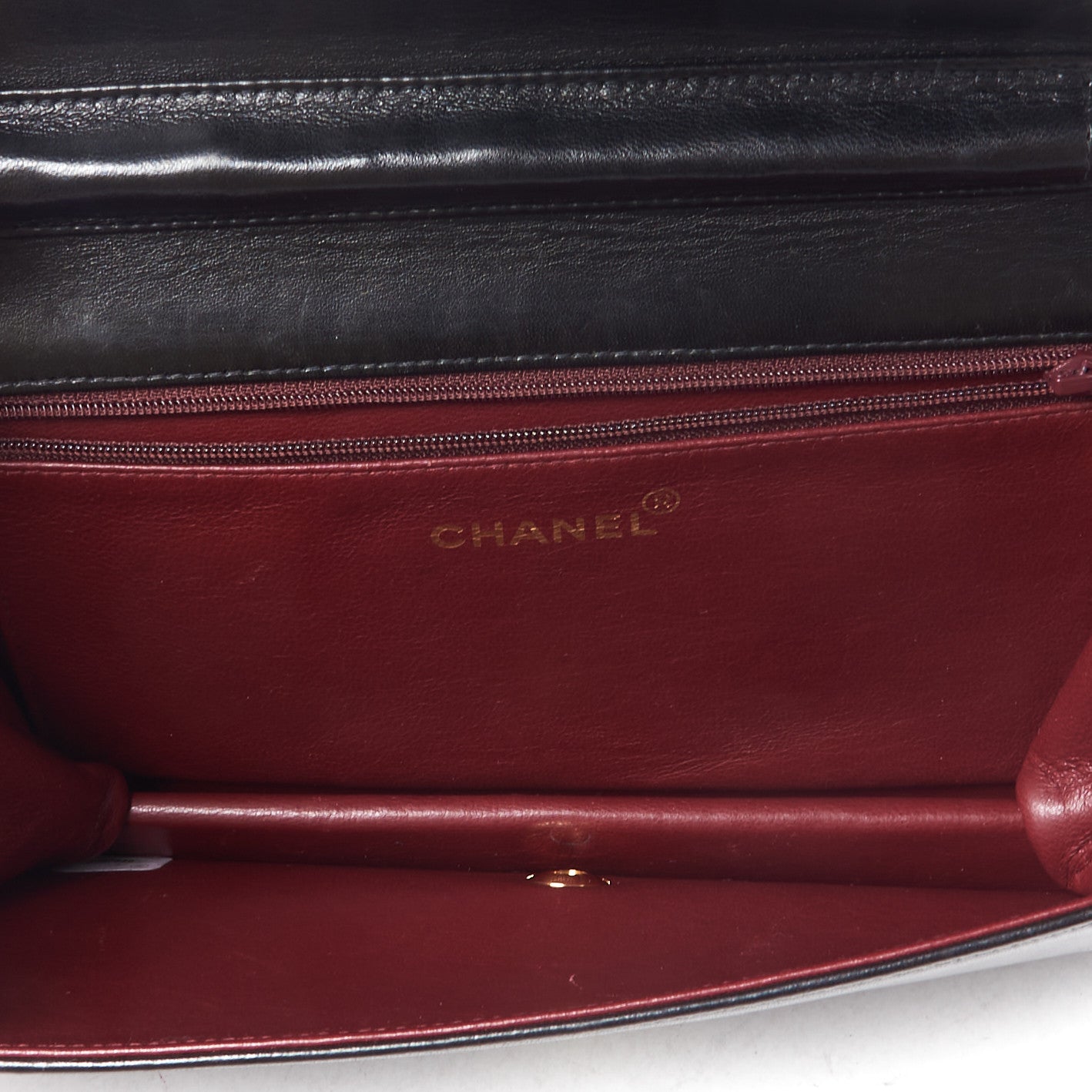 Chanel Lambskin Quilted Small Single Flap Black 4 of 9