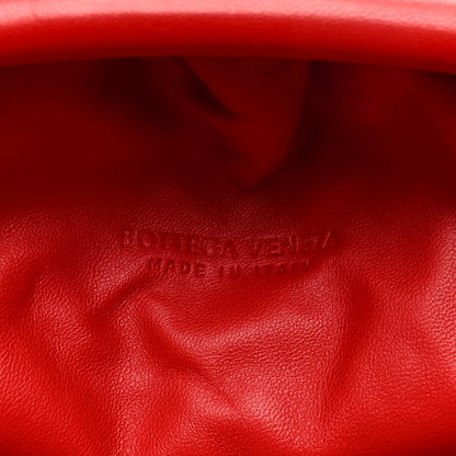 Bottega Veneta Nappa Maxi Intrecciato The Pouch Oversized Clutch Bright Red 6 of 6