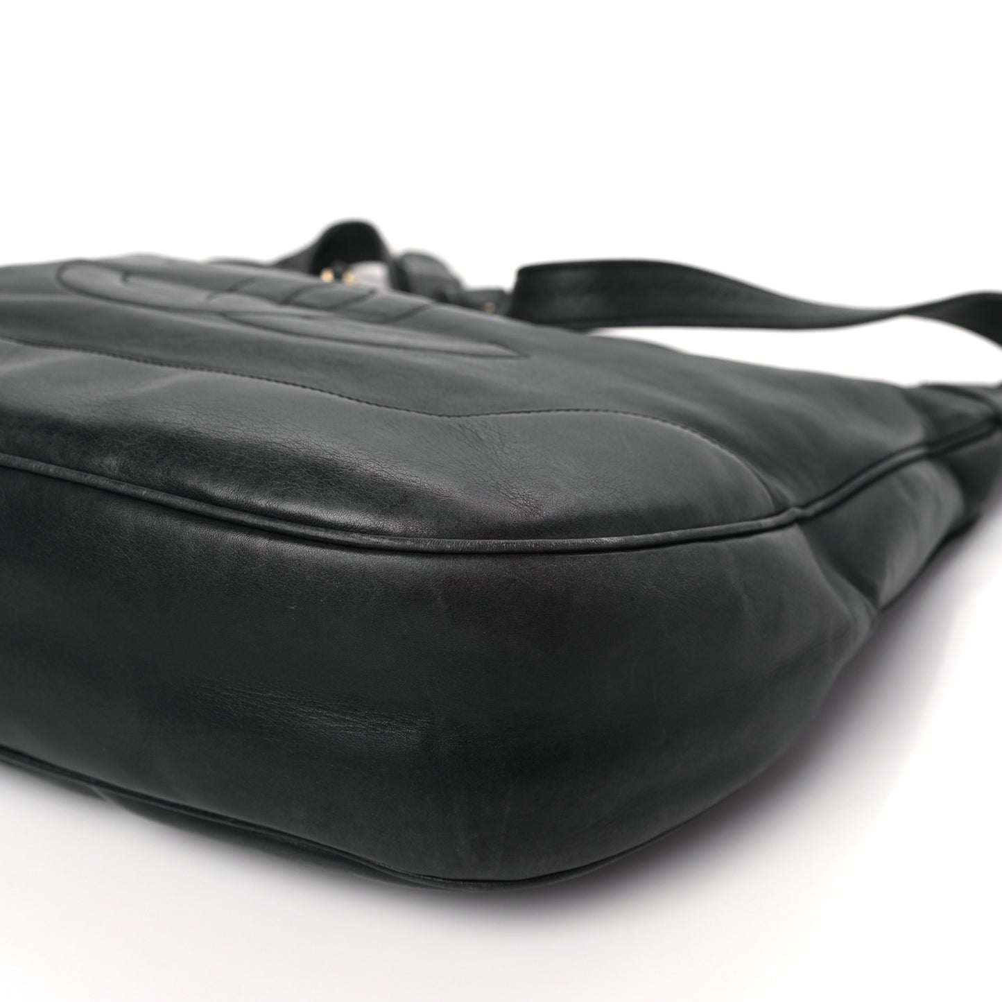 Calfskin CC Hobo Black