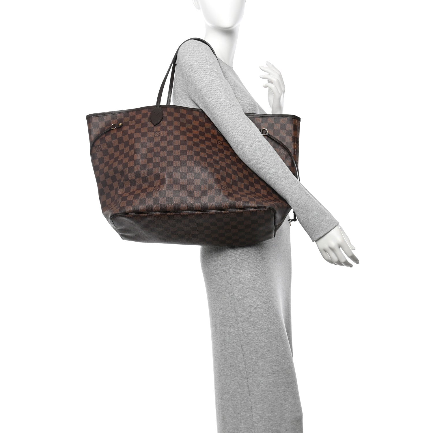 Louis Vuitton Damier Ebene Neo Neverfull GM 2 of 10