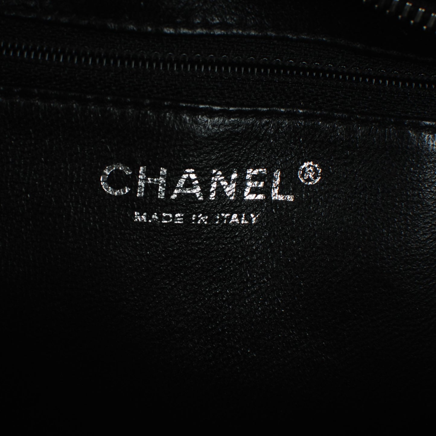 Caviar Quilted Medallion Tote Black